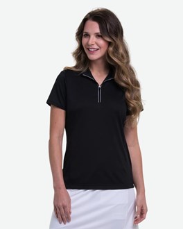 EPNY Polo -  Zip Mock Short Sleeve